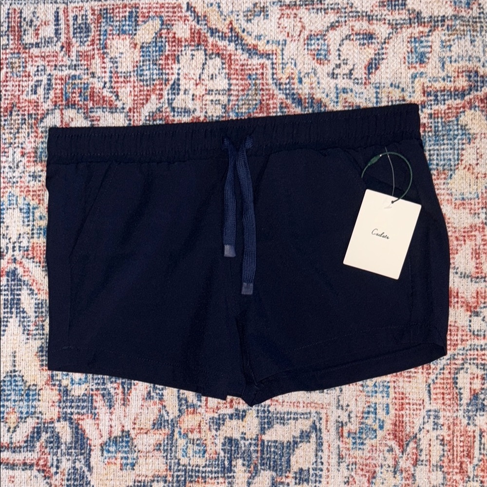 Cadets Le Club Shorts in Navy SZ 10/12 NWT